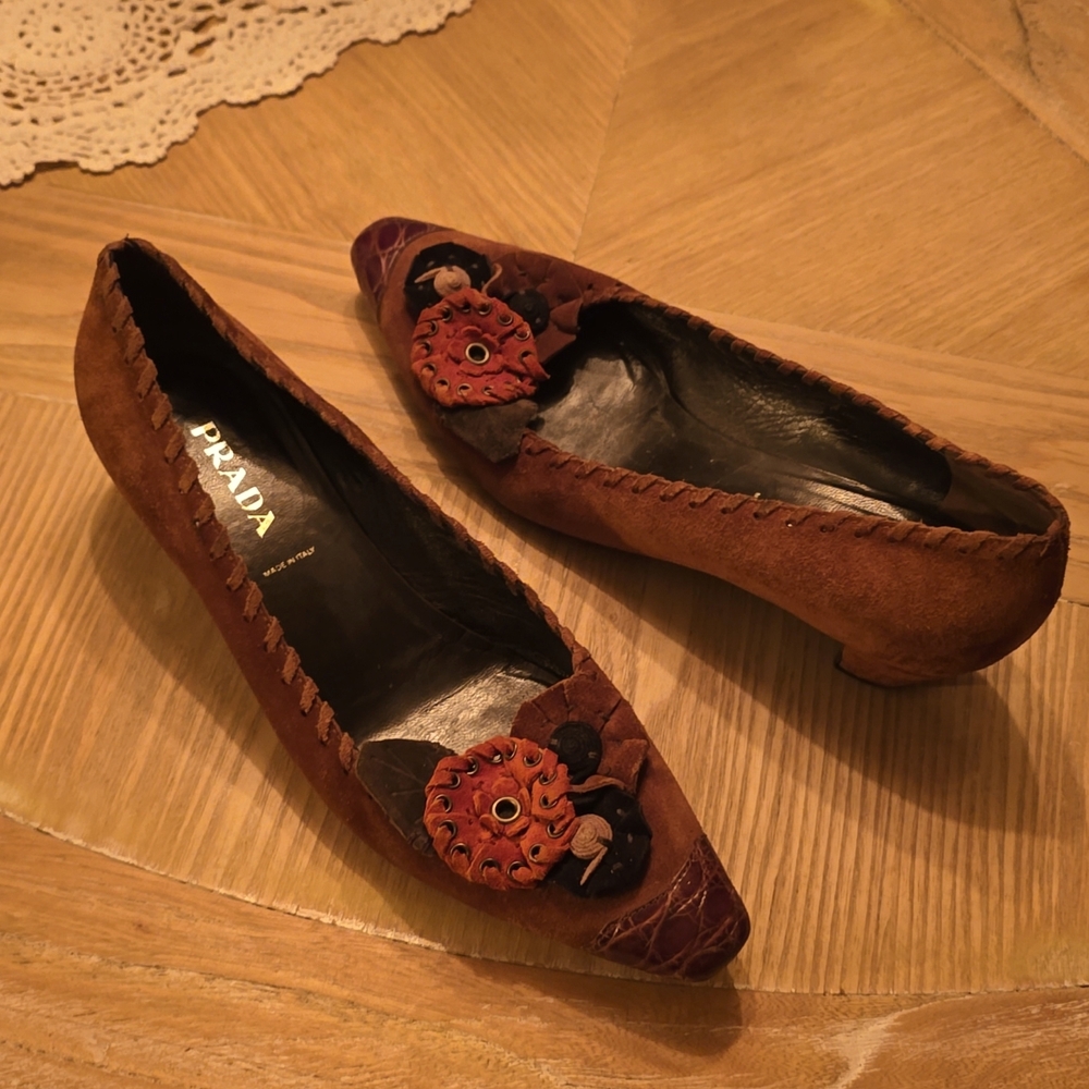 Prada kitten heel